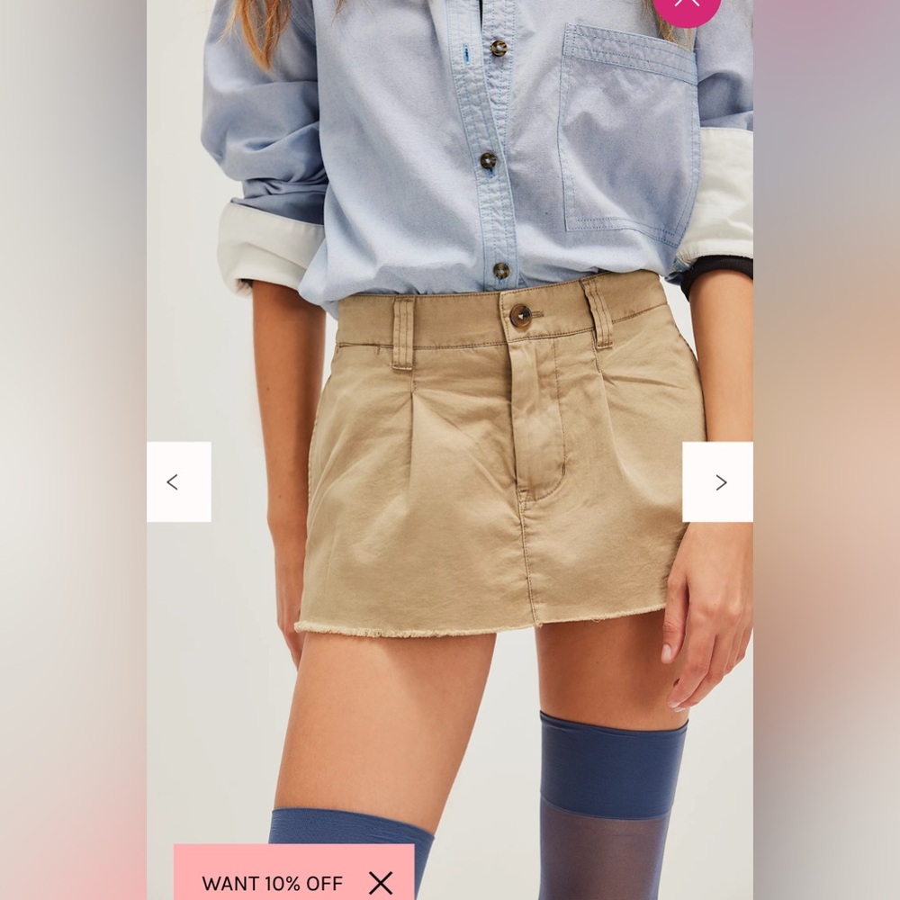 Spencer micro skirt